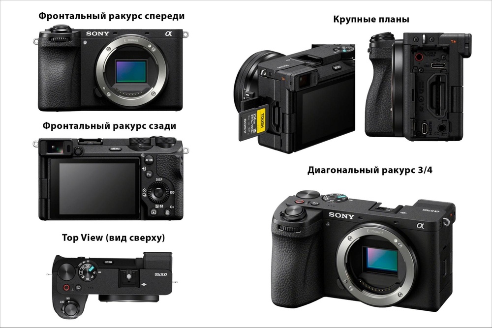 Ракурсы для съемки объекта