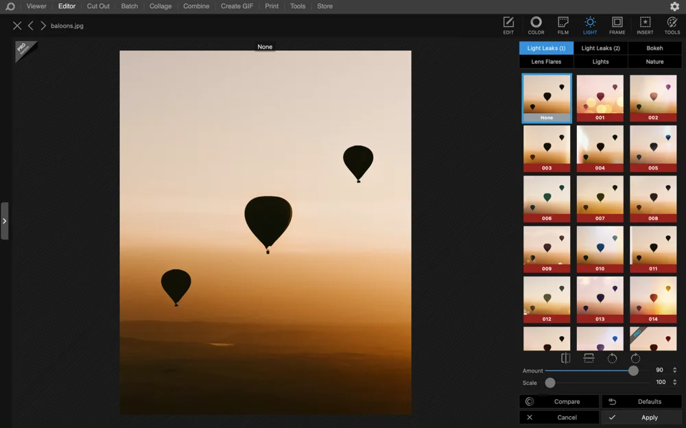 Фоторедактор PhotoScape X