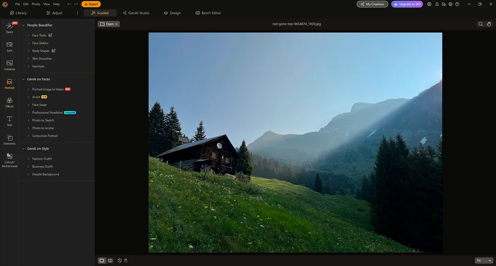 скриншот программы PhotoDirector 365