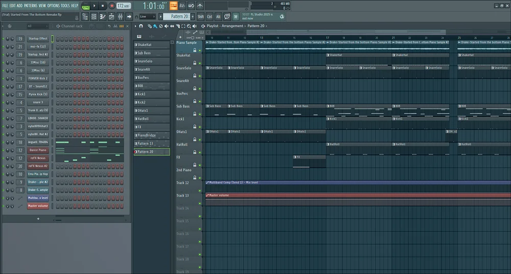 интерфейс FL Studio