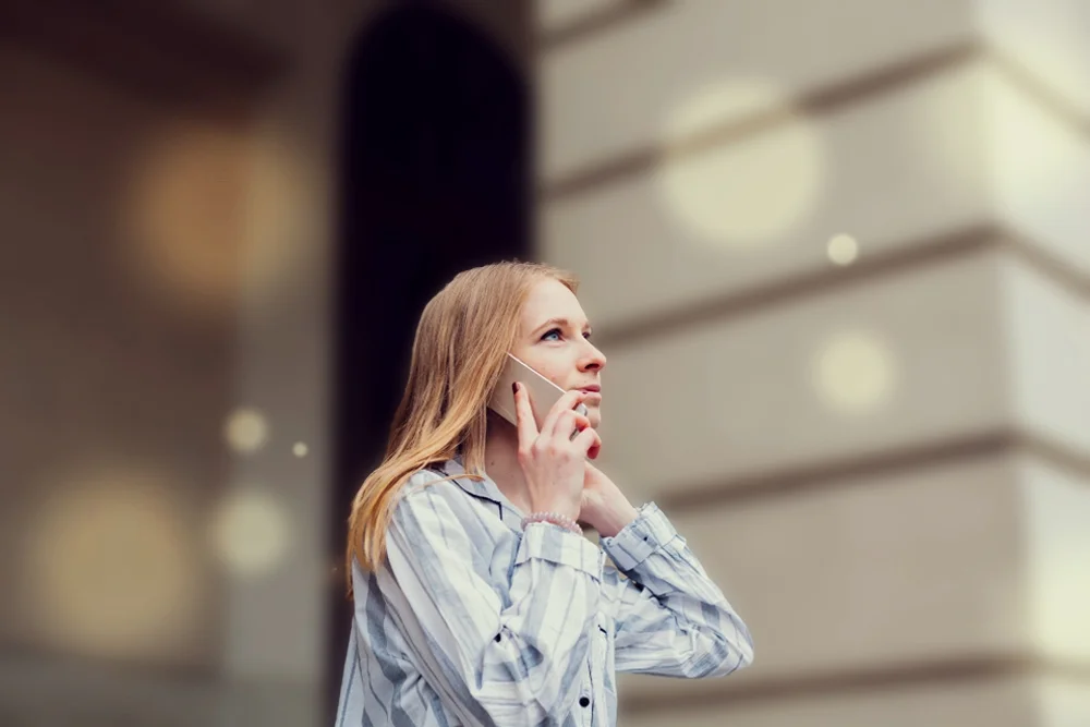 Фотография после размытия фона