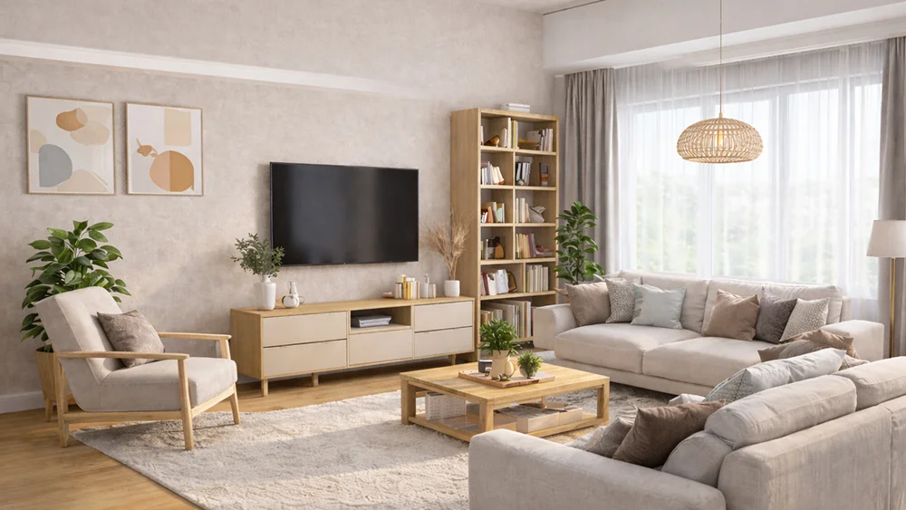 Как расставить мебель в гостиной