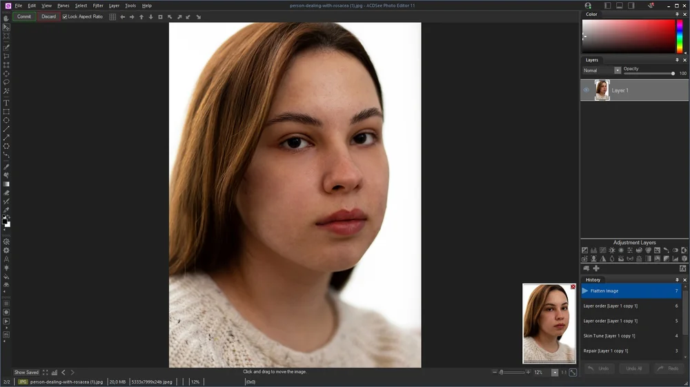 Интерфейс ACDSee Photo Editor