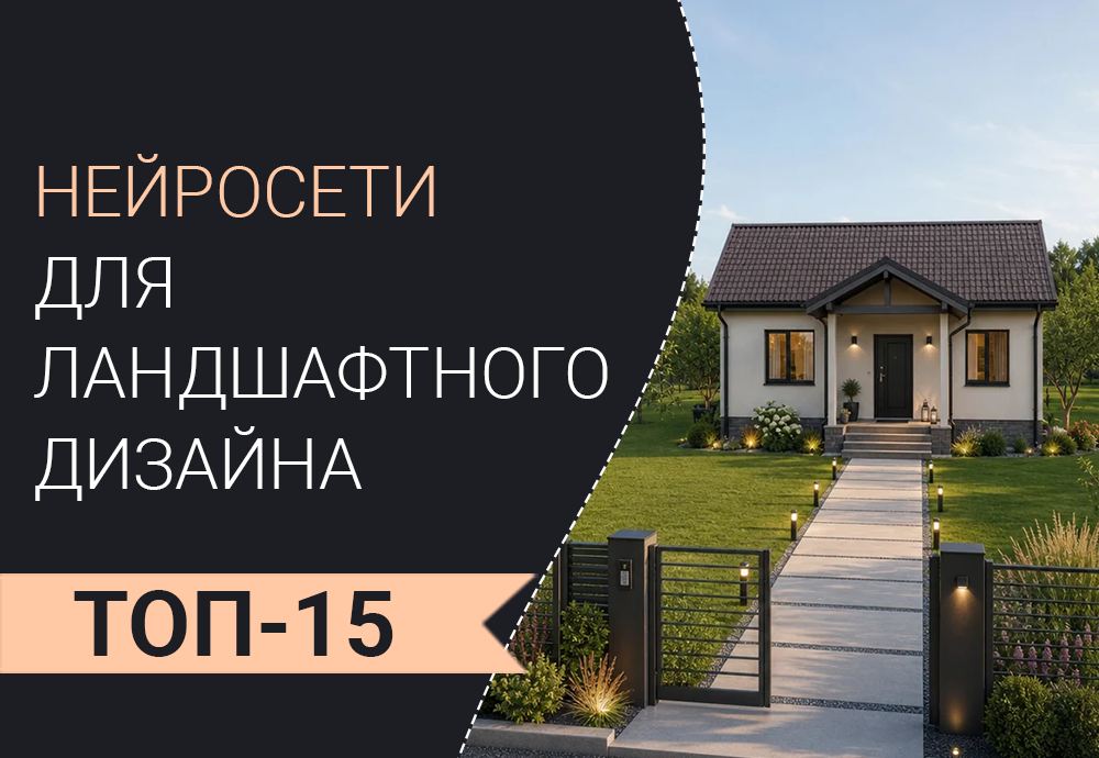 Нейросети для ландшафтного дизайна
