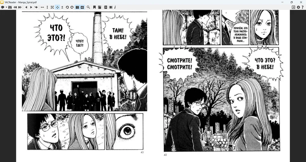 Интерфейс YACReader