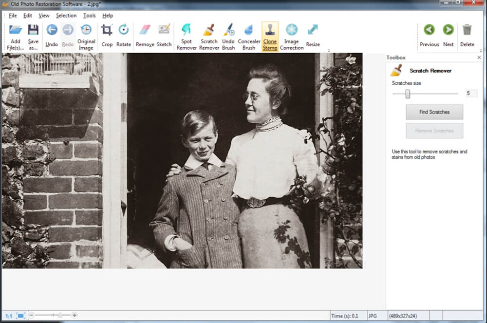 SketchWay Old Photo Restoration Software