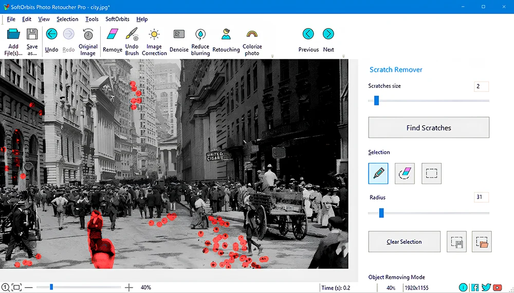 Программа для реставрации чёрно-белых фотографий