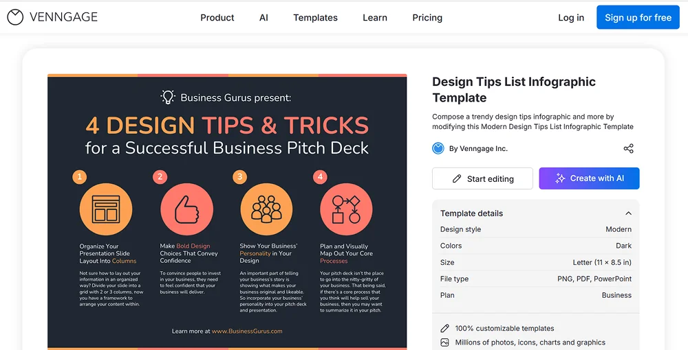 Venngage AI Banner Generator