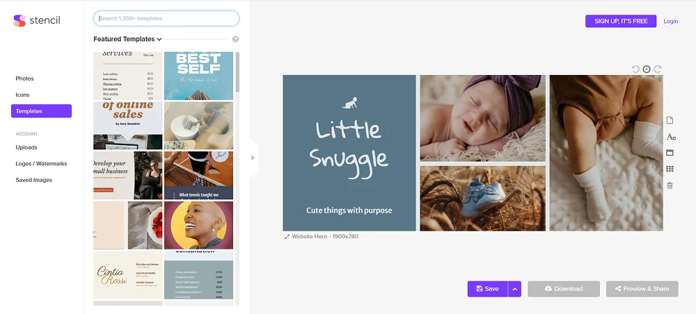 интерфейс Stencil