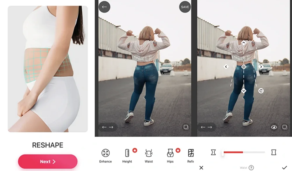 Интерфейс Everlook- Face & Body Editor
